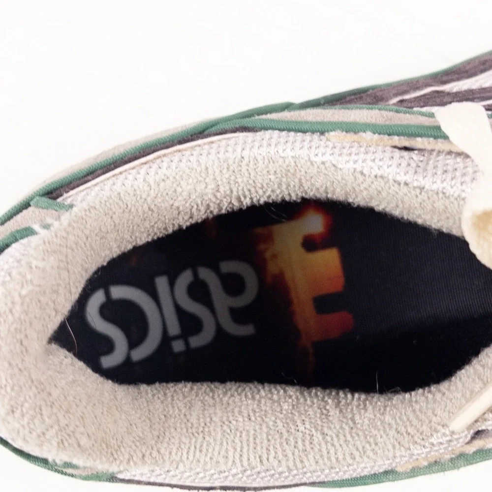 ASICS Gel-Lyte III OG Pleasures Mens 7.5 Grey Meteorite Suede Sneaker Streetwear